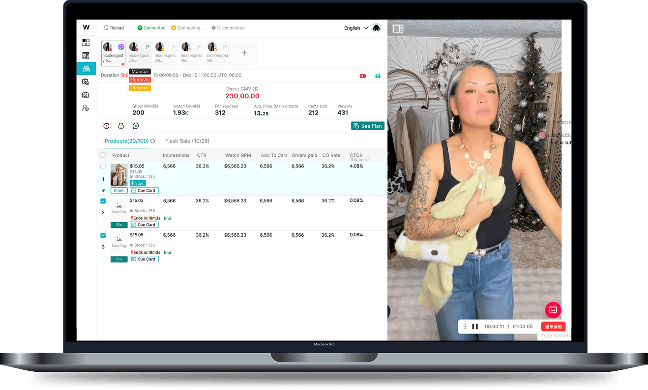 Opsique live console app preview